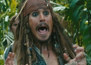  in pirates of the caribbean he is so weird and funny thanks 愛