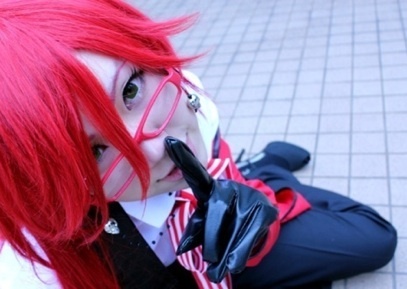  American TV: No idea, whatsoever. Japanese TV: Grell Sutcliff. He is such a tranny, I can't even break down this shit. He has the cutest voice in the whole goddamn world, he cuts up whores with his badass chainsaw, and he can run up the side of a fucking building laughing like the most adorable fucking fangirl anda ever heard. He's like Spiderman, only 10 times alat pendingin, pendingin and gay.