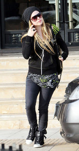 Avril in casual light.