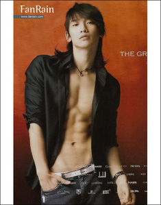  i think the korean singer rain is the hottest