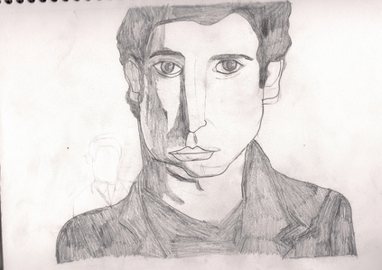  My drawing of the actor I am completely obsessed with, Michael Imperioli.