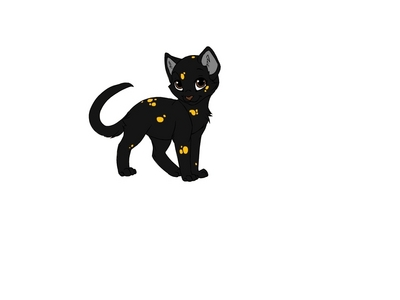  ok is it a tom অথবা a she cat but either way i have Name:Barkfire Age:24 moons Bio: a tom that has been a outcast for years he has never loved any body but he is just waiting for the right cat. his parents died when he was a kit and has a pure hatred for all kittypets and loners অথবা rouges Description: black tom with কমলা dapples of color on পশম with brown eyes Strengths: will never let any clan cat get hurt without revenge to the cat that hurt the clan cat,and is hard to convince (so that could be good অথবা bad and Barkfire below)