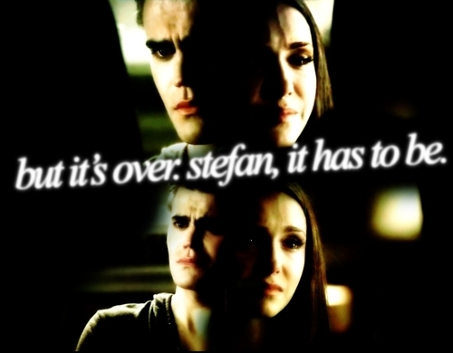  
Stefan & Elena: the break-up scene. I liked it  because it was really emotional. Paul and Nina's acting was great 
