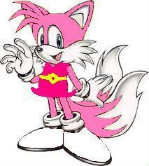 Name: Miley Power
Species: Two-Tailed Fox
Age: 13
Weapon/Power: Really fast (not as fast as Sonic), can fly (like Tails), really strong (not as strong as Knuckles), can go back in time whenever she wants, can go to any world whenever she wants.
She's really good with a sword. Real or fake, she's still good.
Hobby: singing, running, flying, LOTS AND LOTS OF ADVENTURES!!!!!!! (Her team name is Team Adventure)
Personality: Happy, talanted, friendly, AWESOME!!!

Somthings you should know 'bout her: (Boyfriend) Tails the Fox. Right handed. She hates swearing, so in the comic, could you please not make her swear or make people swear around her? Thanks!

Art: Tailsfan8 (Me)