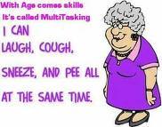  Old ladies have skills :P