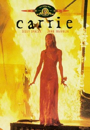 My fisrt scary movie be Carrie I LOVE THAT MOVIE! Then Cujo I LOVE THAT MOVIE TOO!