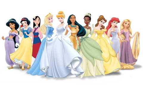 I upendo all the Disney Princesses! :)