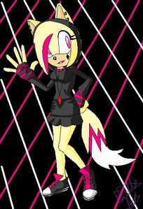 Name:Brittany The Wolf
Age:17
Weapon/Power: can control darkness.
Personality:Friendly,though, tomboyish (can sometimes be girly), rough, lovable,cuddly, a little creepy sometimes.

if you need anymore info(like on how she looks without her hodie and stuff), go to http://x-calybur.deviantart.com/art/Brittany-The-Wolf-202087706

