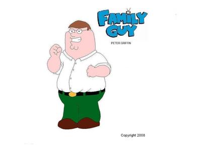  Peter Griffin I drew (I didn't draw the 'Family Guy' symbol)