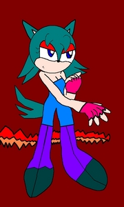  Name: cather the demon-dog gender: girl speices: demon-dog discription: a demon dog who was created 由 dr.eggman's father,dr.gernald robotnik personality: when u make her mad she will make u regret it, backstory: cather was made 由 dr.eggman's grandfather before shadow but was somehow destroyed 由 sonic,her mission was to destroy sonic but now dr.eggman remade cather and made her stronger then sonic and his 老友记 由 puting 更多 abilltys like this: fire,earthquakes,destrution,and 更多 impossible powers,she usally has a crush on shadow but doesnt 显示 it,later she teamed up with shadow in the early days.....now she walks alone and no one seen her again,but shadow has ture feeling for cather and will avenge her on any cost.......