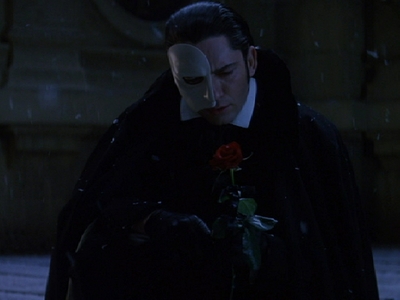 I am REALLY in love with Erik from The Phantom Of The Opera (2004 movie only). I fell in love with him, a few days ago, so, he's a new crush for me. Why did I fall in love with him? He and I love music and singing, also, he has a good singing voice. 