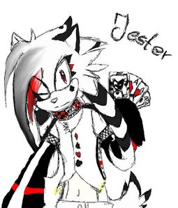  D'aw, boredom an art block sucks D: Espacially both... *cough* Could ya do Jester? It'd be also welcomed if you'd put one of your characters in there, wanna see 'em +w+ Will give ya 2 props~