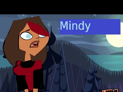 (Hope I am in) Name:Mindy Age: 16 Side: doesn't matter Date: Alejandro(please?) Likes: Blood,Music,and Dancing Dislikes: Gwen, Pink, and Owen,high pitch squealing Friends:Courtney Pic: