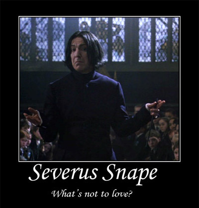  Severus Snape, no doubt about it!