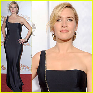 Kate Winslet One Shoulder Dress:

Kate Winslet at the 67th Annual Golden Globe Awards held at The Beverly Hilton Hotel on January 17, 2010 in Beverly Hills, California.