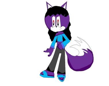  We should name: Maria santi the renard Age: 16 Likes: Likes chant and Proving boys that girls can be just as good as boys. Dislikes: Sad people, earthquakes, and tsunamis info: can fly using her tail and has physical powers that can levitate items. during battle she can use her tail to turn into any shape to battle