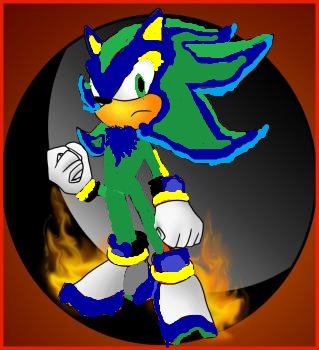  Shaun the hedgehog. he's 15 (single) and his specialty is that he uses twin swords and has a cloaking device that lets him turn invisible.