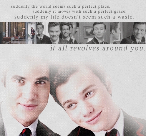  I really, [i]really[/i] want Kurt and Blaine to sing 'Come what may' from Moulin Rouge. ♥ But I'd settle for Blaine chant 'Your song' (again, from Mouline Rouge) to Kurt. (I just l’amour Klaine and Moulin Rouge, ok XP)