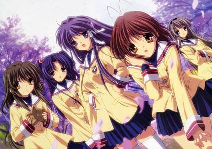  clannad, kanon, and some other anime