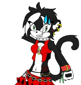  *shrugs* Name: Kanika Species: pantera, panther (I know she looks like a normal cat, sry..) Powers: ..well, TRYING to master at least some magic-shit.. Likes: having fun, betting, being able to do what she wants, money XD Hobbies: playing on her own guitarra (is in a band), if tu wanna call it a hobby - Stealing