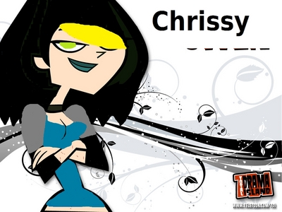 Name:Chrissy
Age: 16
Personality:Emo
Bio: Lives with mom
Team:LOL
Fav color: blue
fave movie:...........
fav tv show: TDI
fav singer:..........
audition tape: Chrissy: Hey....well you should put me because......*camera turns off*