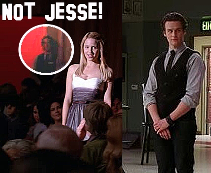  ^Yeah, right! Here's a pic to prove it! Just means to say that Jesse dresses like an usher...