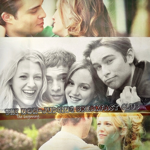  I think it will be Chuck/Blair and Nate/Serene 或者 Dan/Serena but I think they're 50/50 but I'm hoping for this: