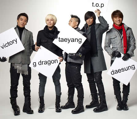 i have to say big bang and then 2ne1 , selena , demi, victoria justice , keseh only 
p.s in the pic it big bang