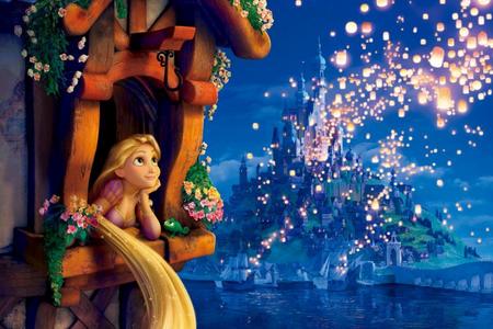  Disney's Tangled. I rate it five stars. Look at my icon, it's now my favorito! movie <3