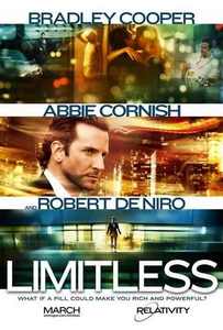 The last film I saw was "Limitless". I give it 5/5 cause it has an awesome plot, the actors were picked wisely and the characters had some actual depth.