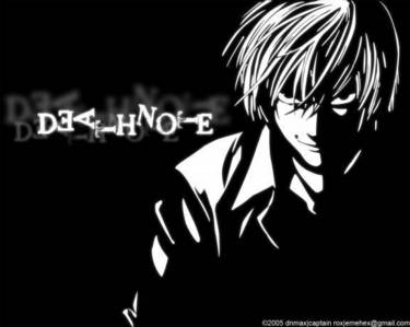  Light (not my प्रिय character) from Death Note. Also known as Kira.