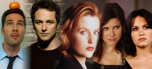 Scotty [Brothers&Sisters]
Kevin  [Brothers&Sisters]
Scully [The X-Files]
Brooke [OTH]
Haley  [OTH]