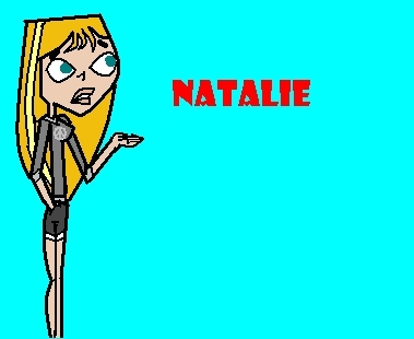  Can toi put Natalie? (this is the best pic I can give now, sorry DX I'm on my mom's page [but at least I drew it myself, right?]) Personality description...: A bookworm, Natalie's not the happiest person in the world. She gets angry very easily and her devise is: "Sarcasm is the best form of humor". Natalie especially hates being compared to her older brother and being picked on for her height. (Gagh, no wonder that quizz told me I was most like Noah...) I haven't seen Sucker coup de poing yet, but I really want to!