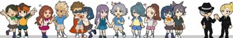  hmm...... i think someone must have edited just for fun because these are the couples of inazuma eleven