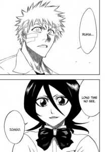 The anime was good from the beginning through the Rukia Rescue arc... The rest is just never as good, but I watch it sometimes anyway because I love the characters. Still, I highly recommend reading the manga instead!! ^_^ That's what I love the most.

The art in the beginning of the manga isn't as good in my opinion, but it improves a lot. Read a few volumes and see if you like it. It's much better quality in terms of both storytelling and art than the anime is!! (Though, of course, it doesn't have color or sound.)

I linked one of the pages from the manga so you can see some of the art. :)