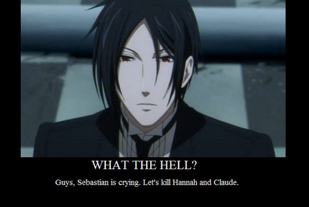 I would post a pic from Lelouch,but...
The scene makes me cry!!!
So here is a pic from my second fav.character Sebi