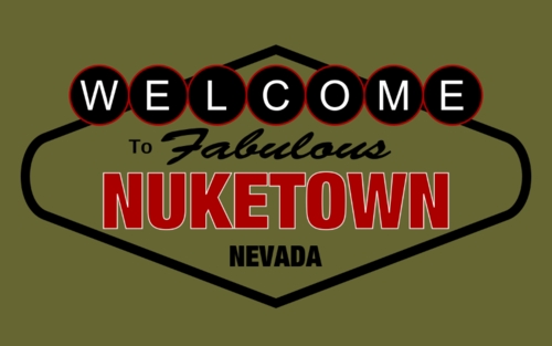 black ops nuketown map. Nuketown is my favorite.