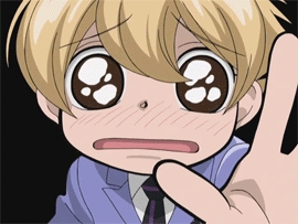 Honey from Ouran High School Host Club. Poor senpai couldn't get his cake.