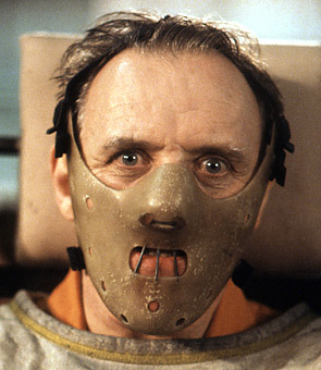  u can take Hannibal Lecter 或者 the Clown from I.T. here's a pic of Hannibal Lecter