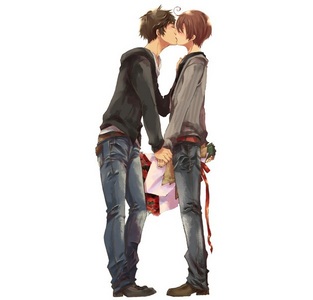  Spamano ♥ and now people are probably like "Eeeeww, yaoi! That's gross!" I DON'T CARE >:D
