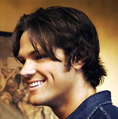 I think Sam´s smile is beautiful. When he smiles everything seems to light up.