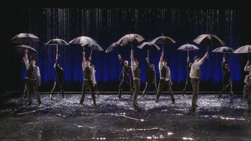  Who could Quinn have a baby during the four Minute long Bohemian Rhapsody? Why do musical instrument players appear out of nowhere when people start singing? Why does Mr. Shue constantly complain about the Glee Club's low budget when they have elaborate sets and costumes and can make it rain onstage??