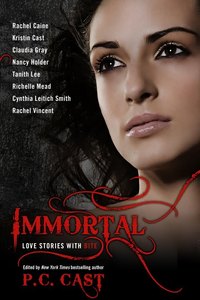  This book is alot of short stories put together, I just got it and thought it was pretty good. Theres another one after it called Eternal by: PC Cast.