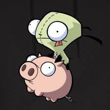  Hehe gir and his piggy