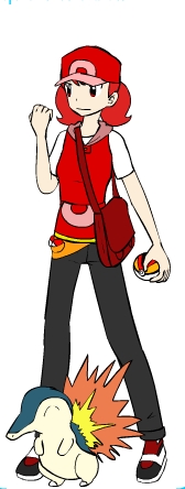  How about Amara from the Sinnoh region? Type-Fire Nickname:The Girl Who Never Burns Out!