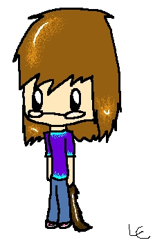  My drawing of myself. It's in chibi form. (The cat tail is a sabuk with a tail on it)