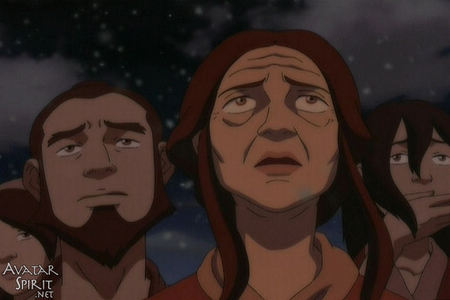  In this image avatar Roku's wife, Ta Min, is seen escaping from the eruption in episode forty six in a barco with three people who could be their children. Roku never lost his powers so I guess the avatar can have kids.