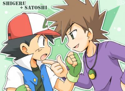 Yes i will i love yaoi, and yes i would love to be a fan of Ash x Gary ^w^