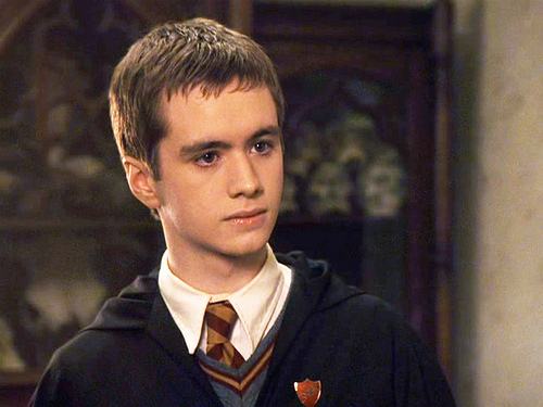 Oliver Wood>333 I love him. He's adorable. Everytime i watch SS or COS, i always anticipate his scenes. Other than him would be Cedric and Harry. 