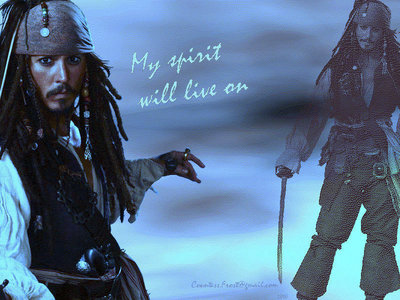 Captain Jack Sparrow FOR SURE >.<
'Cause i would laugh everyday ♥